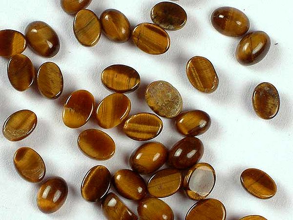 Tiger Eye mm Sized Cabochons | Gemstone Beads