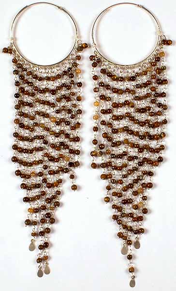Tiger Eye Shoulder Dusters