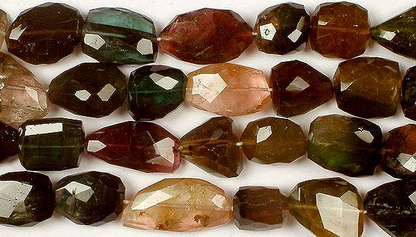 Tourmaline Faceted Tumbles