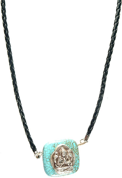 Turquoise Chenrezig Necklace