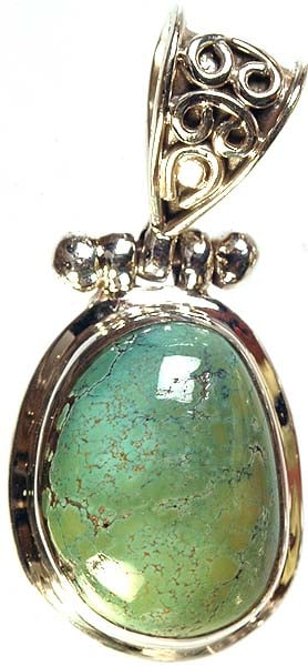 Turquoise Oval Pendant