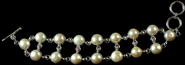 Two Layered Pearl Bracelet