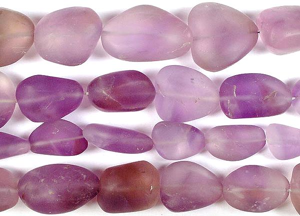 Unpolished Amethyst Tumbles