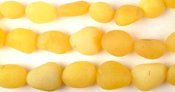 Unpolished Yellow Chalcedony Nuggets