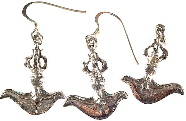 Vajra-chopper Pendant with Matching Earrings Set (To Chop up Disbelievers….)