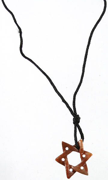 Vajrayogini Yantra Necklace with Black Cord