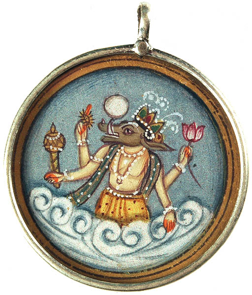 Varaha Incarnation of Vishnu (Pendant)