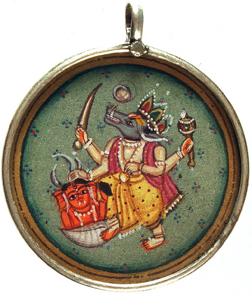Vishnu as Varaha Incarnation (Pendant)
