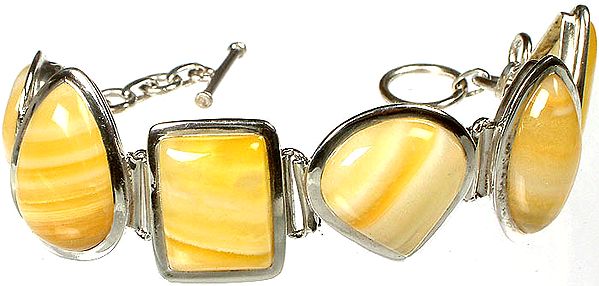 Yellow Chalcedony Bracelet