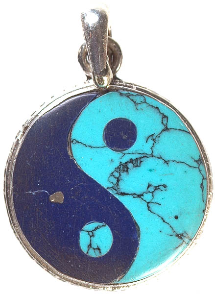 Yin Yang Inlay Pendant