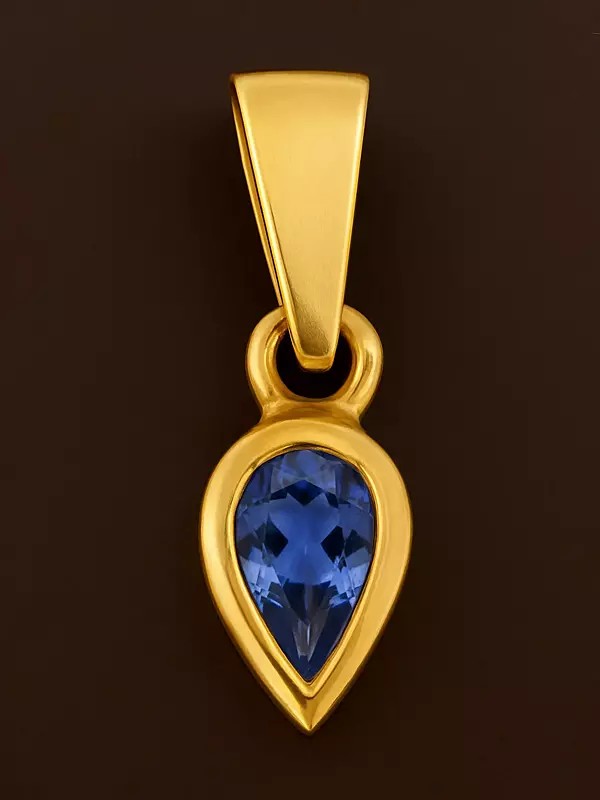 Small Sapphire Pendant