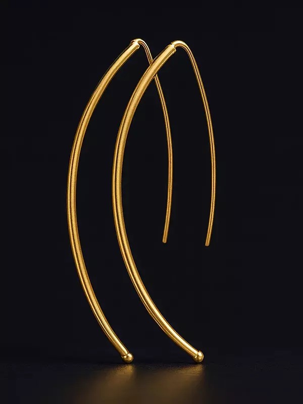 Stylish 18k Gold Earrings | Designer Gold Jewelry