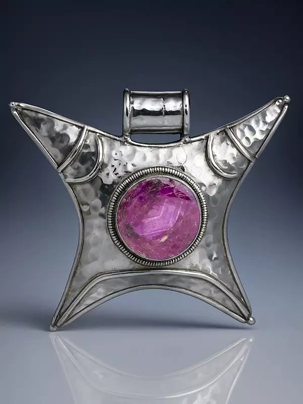 Ruby Large Dimple Pendant