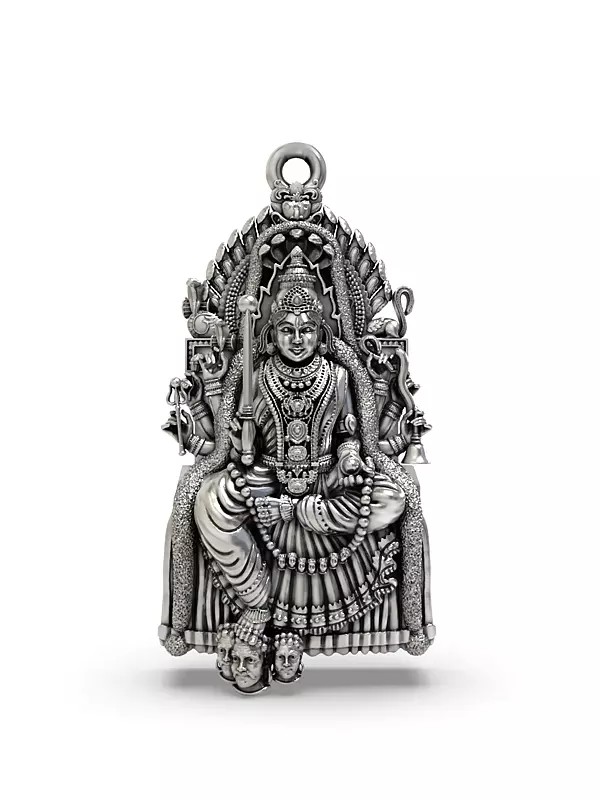 Goddess Samayapuram Mariamman form of The Hindu Goddess Parvati Pendant