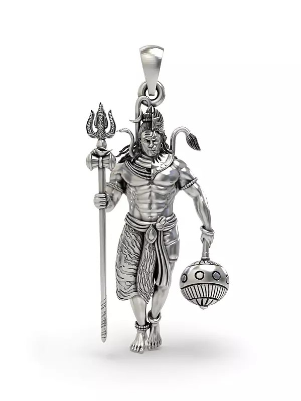 Lord Shiva and Lord Hanuman Pendant