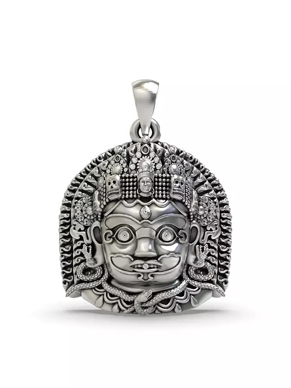 Kaal Bhairava Fierce Form of Lord Shiva Pendant