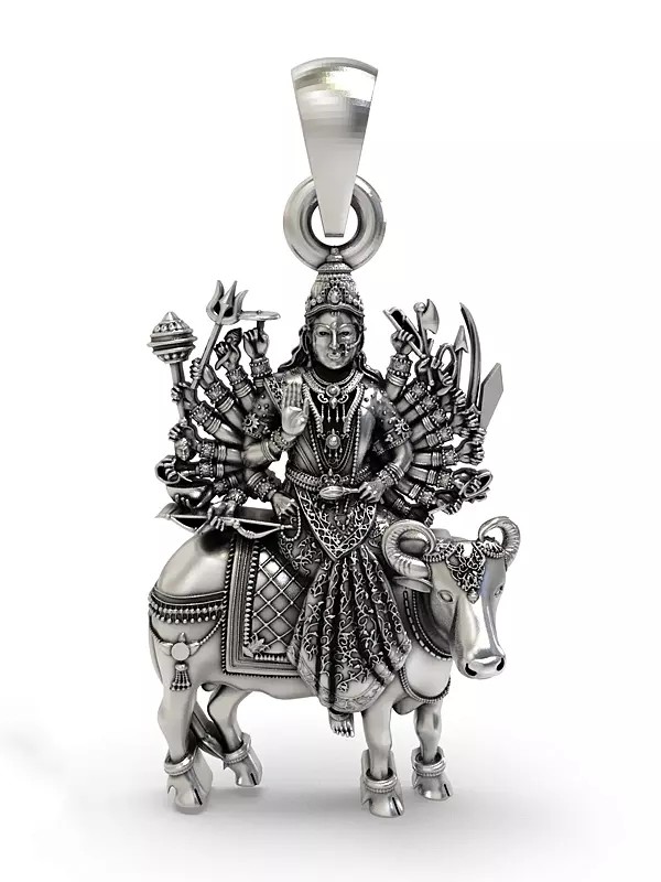 Goddess Vihat Sterling Silver Pendant