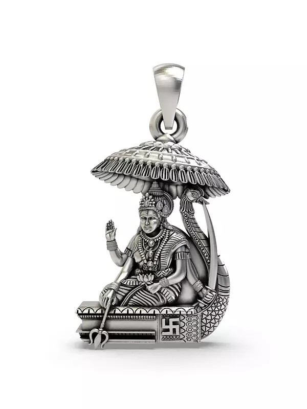 Vahanvati Sikotar Mata Sterling Silver Pendant