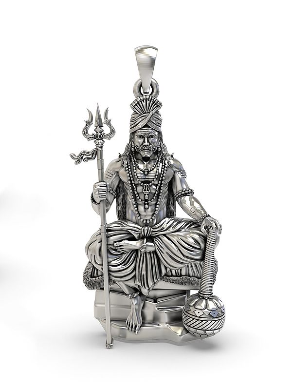 Lord Muneeswarar (Form of Deity Shiva) Pendant