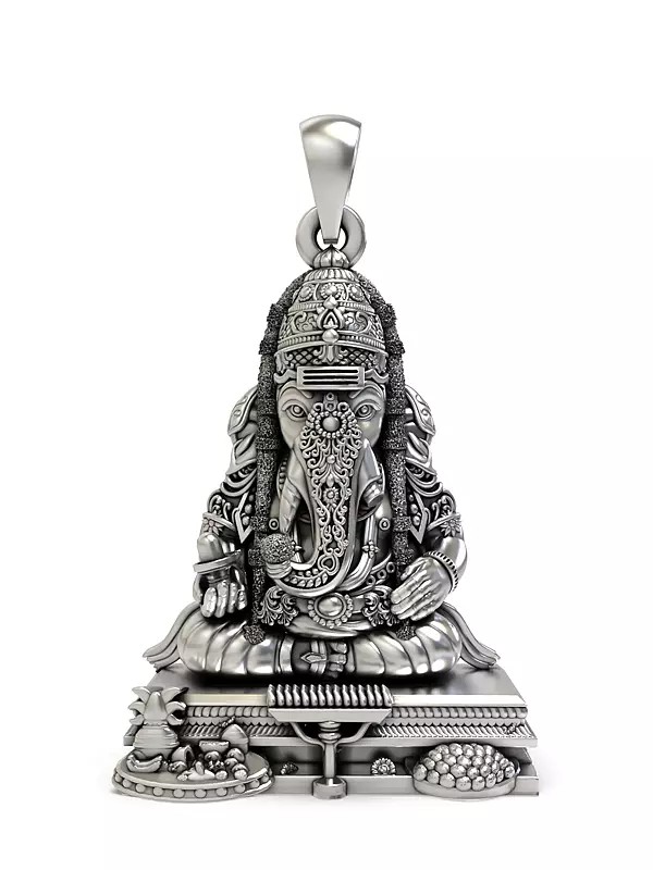Pillayarpatti Karpaga Ganesha Pendant