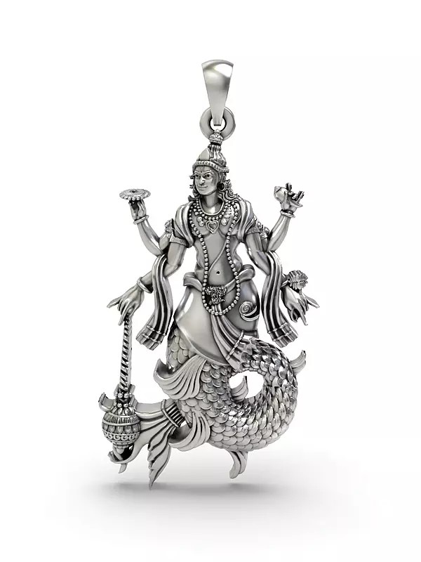 Matsya Avatar of Lord Vishnu Pendant