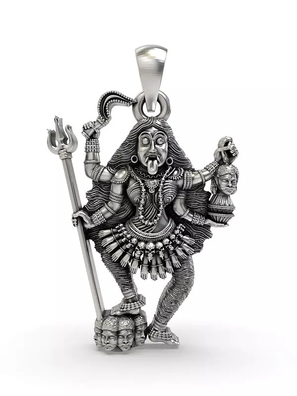 Kali Maa - Goddess of Time, Death and Destruction Pendant