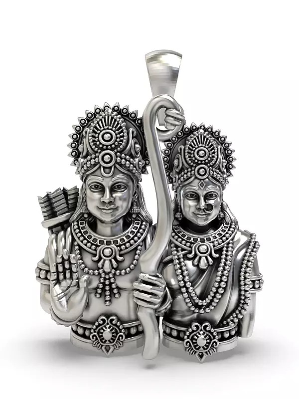 Bhagwan Ram and Mata Sita Pendant
