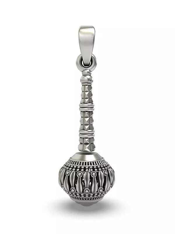 Lord Hanuman Weapon Mace (Gada) Pendant