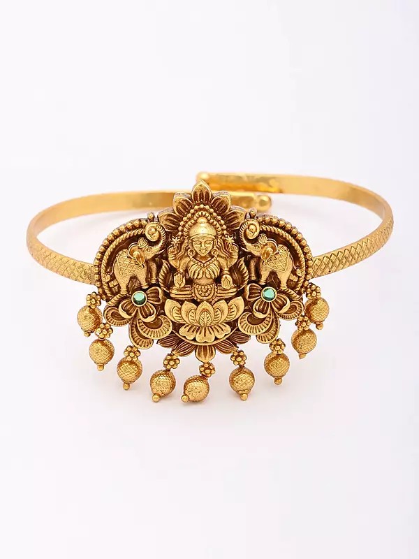 Divine Goddess Laxmi Adjustable Armlet (Baju Band)