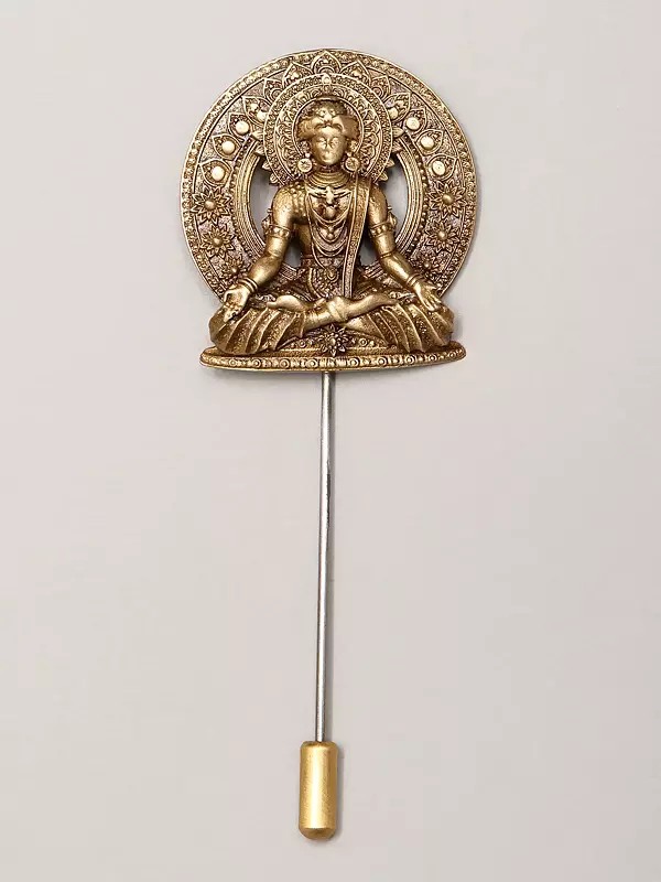 Meditating Buddha Lapel Pin