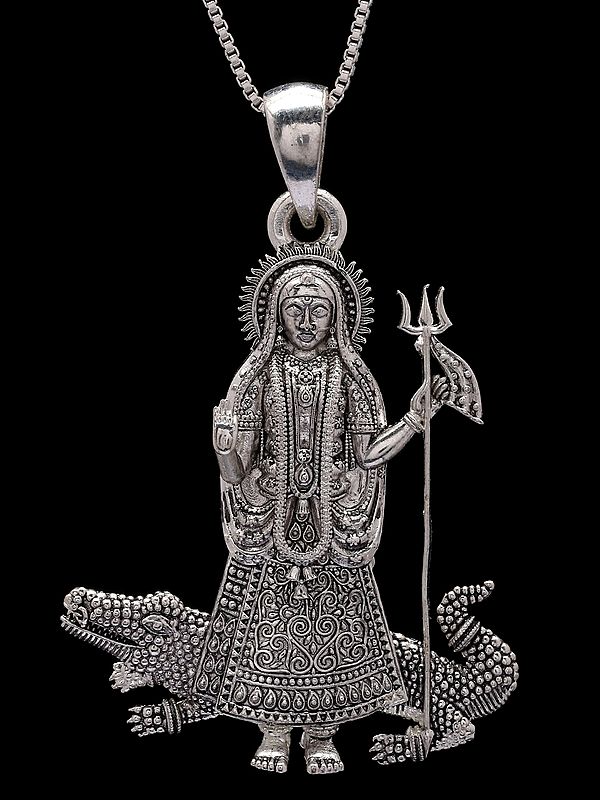 Hindu Folk Goddess Khodiyar Pendant