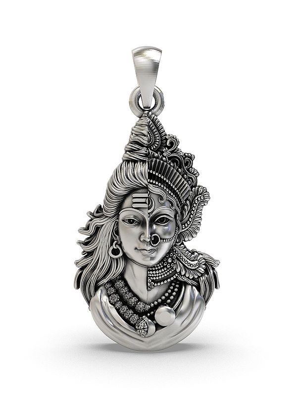 Ardhanarishvara (Shiva Shakti) Pendant