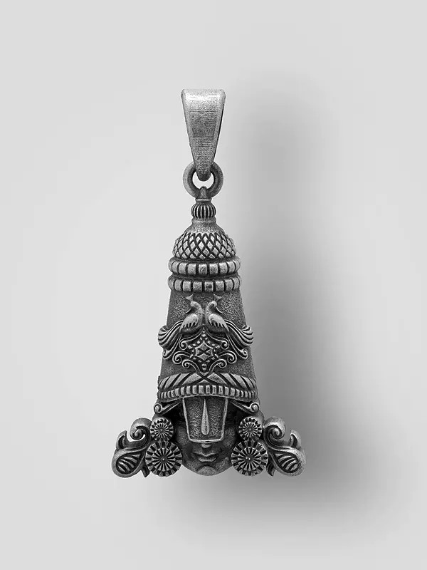 Tirupati Balaji (Venkateshwara) Antique Finish Pendant