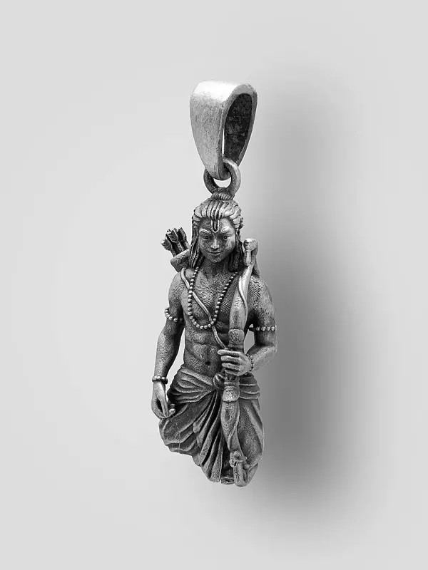 Antique Finish Lord Rama Pendant
