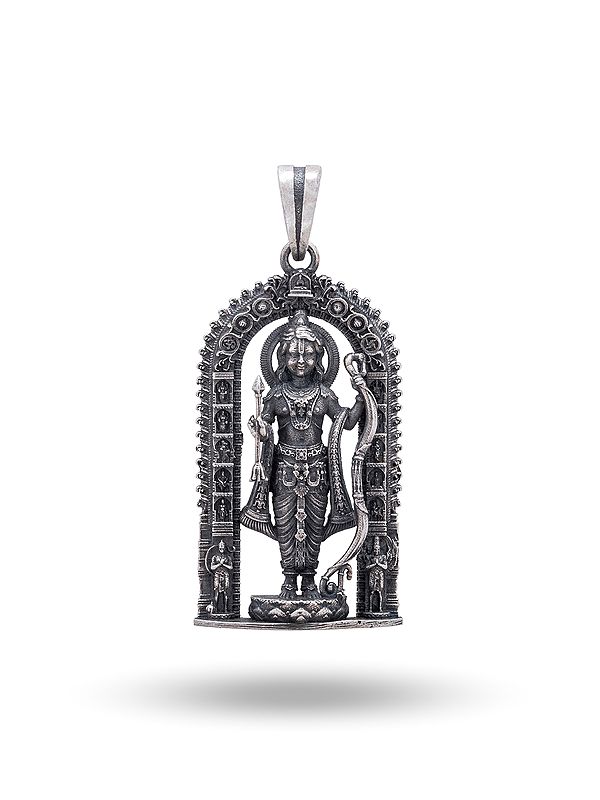 Antique Finish Ram Lalla Pendant