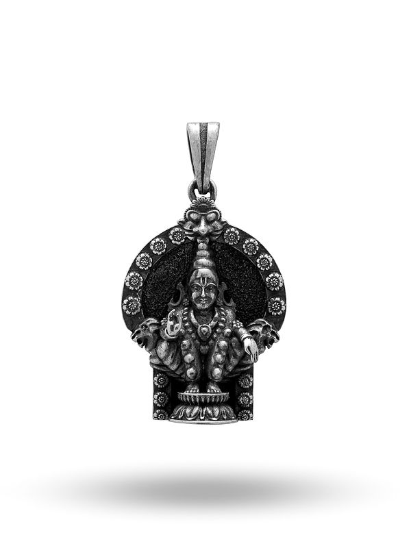 Ayyappan Swamy Antique Finish Pendant