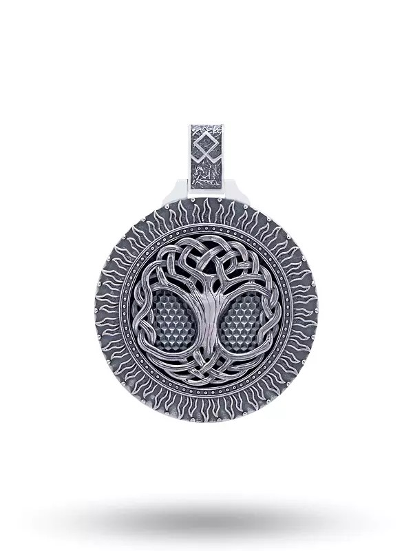 Yggdrasil (Tree of Life) Antique Finish Pendant