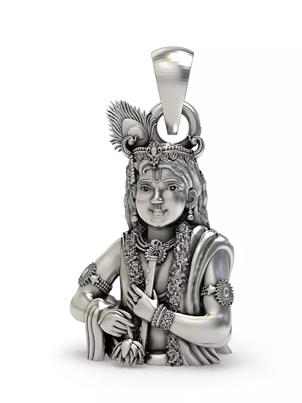 Lord Krishna with Murli Pendant