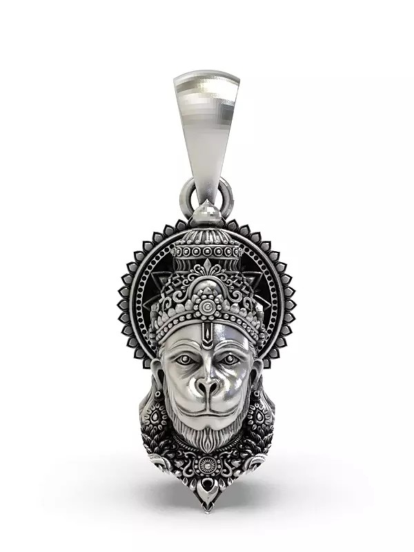 Lord Hanuman Face Pendant