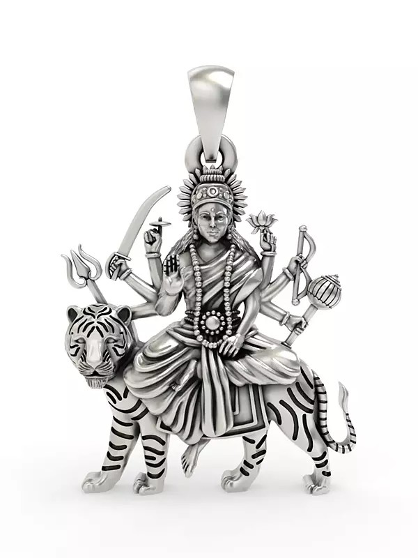 Ambe Maa (Goddess Durga) Pendant