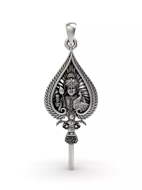 Vel Pendant with Raja Alangaram Face Pendant