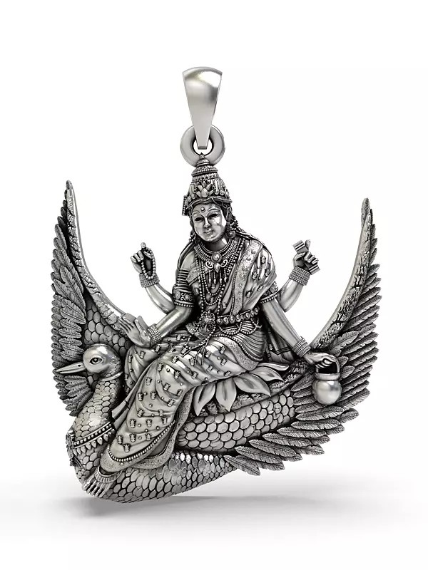 Brahmani Maa Sterling Silver Pendant