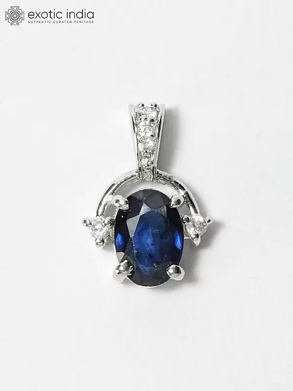 Beautiful Small Sapphire Pendant