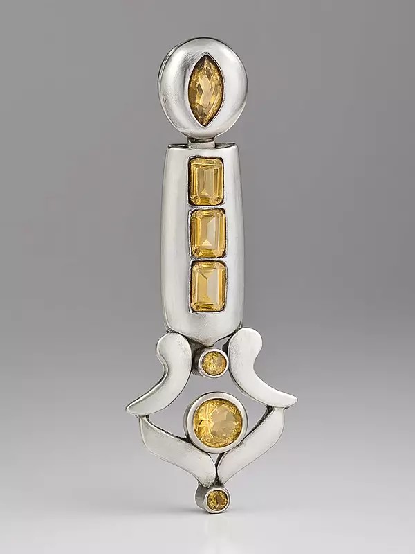 Faceted Gemstone Pendant