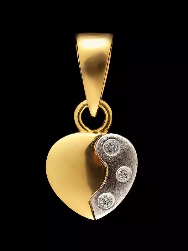 Diamond Valentine Pendant