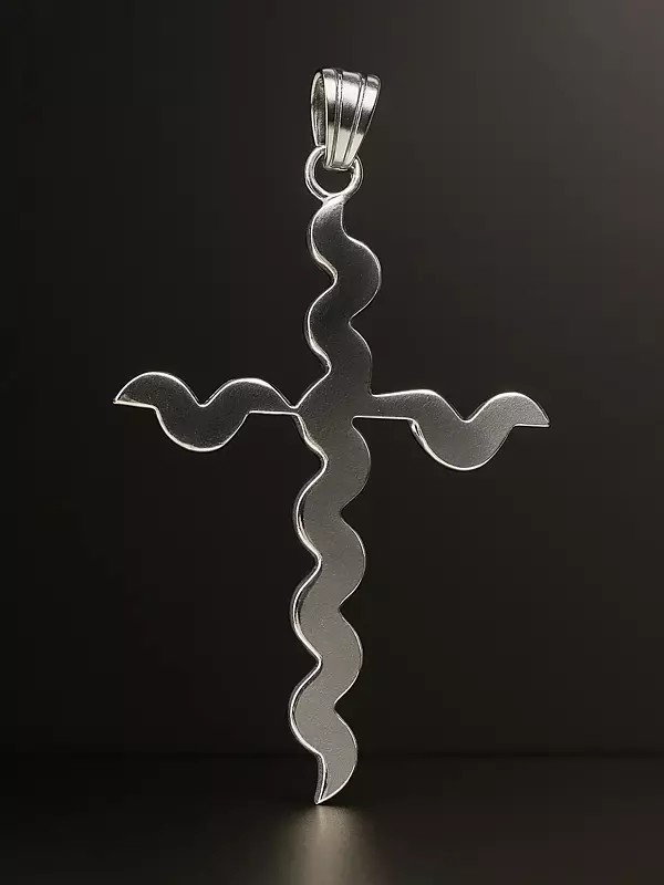 Sterling Cross Pendant