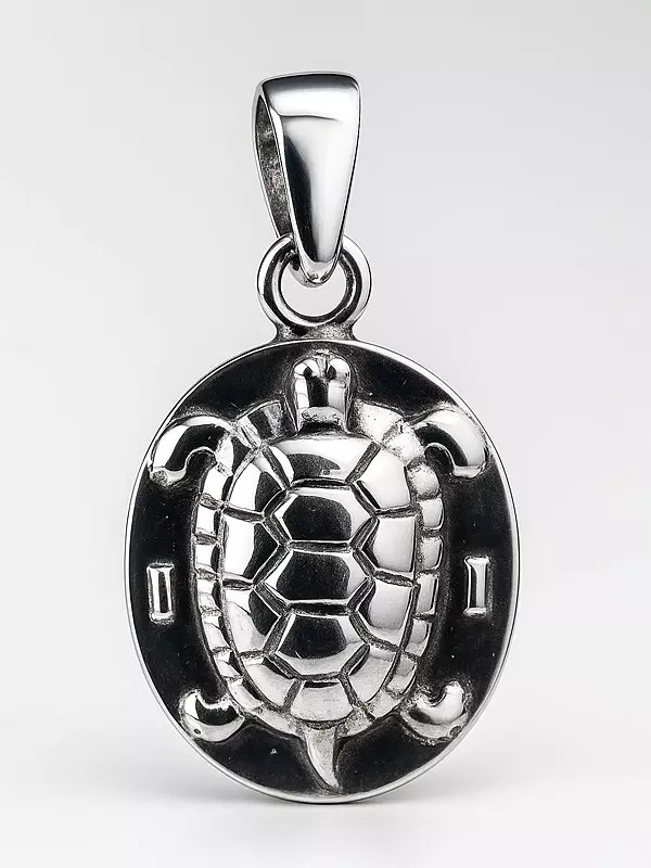 Sterling Tortoise Pendant