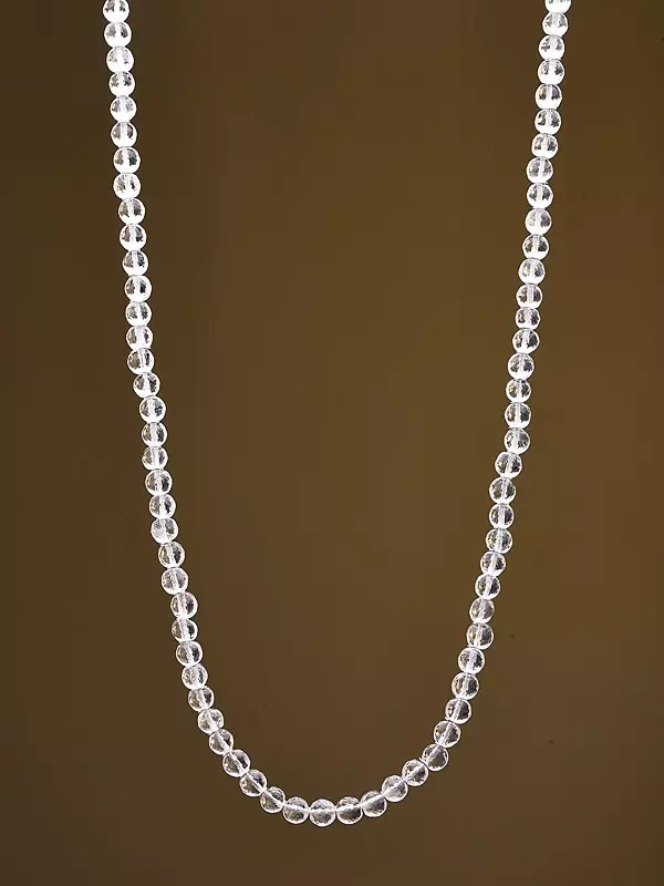 Clear Quartz Beads Japa Mala