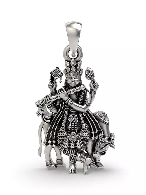 Chaturbhuja Venugopala Krishna Pendant