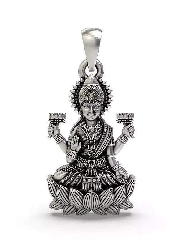 Blessing Goddess Lakshmi Pendant